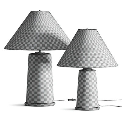 Pottery Barn Avalon Recycled Glass Table Lamp — Ver 3