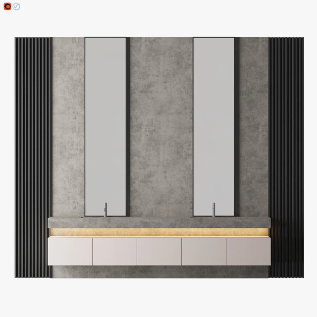 Concrete Bathroom — Descargar