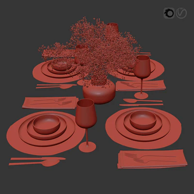 Сервировка стола / Table setting 36 — Вид 2
