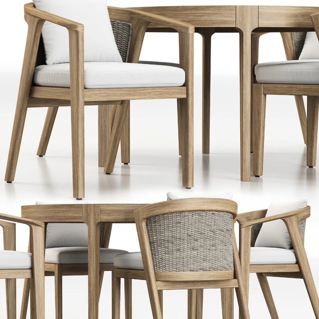 MALTA TEAK DINING SET — Скачать