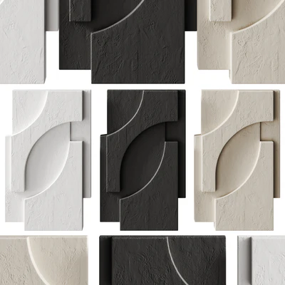 Декоративное панно SERIF RELIEF by  Kristina Dam Studio — Вид 2