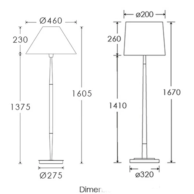 RONNI & VELETTO floor lamp — Descargar