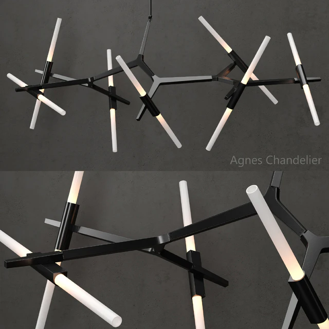 Agnes Chandelier 14 lights BLACK — Descargar
