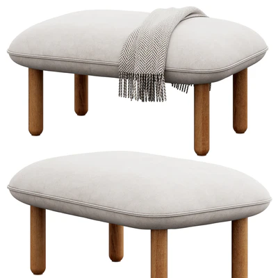 Brick QT Ottoman by Poppin — Ver 4