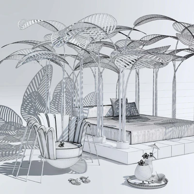 LE REFUGE FLAMINGO PINK  by Mark Ange — Вид 2