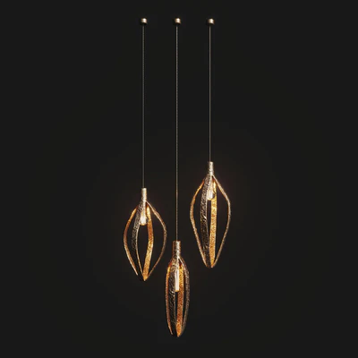 Handmade pendants FLASHLIGHT Vetvistore — Ver 5