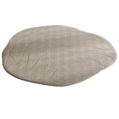 Carpet Barba Greige Ullmatta — View 3