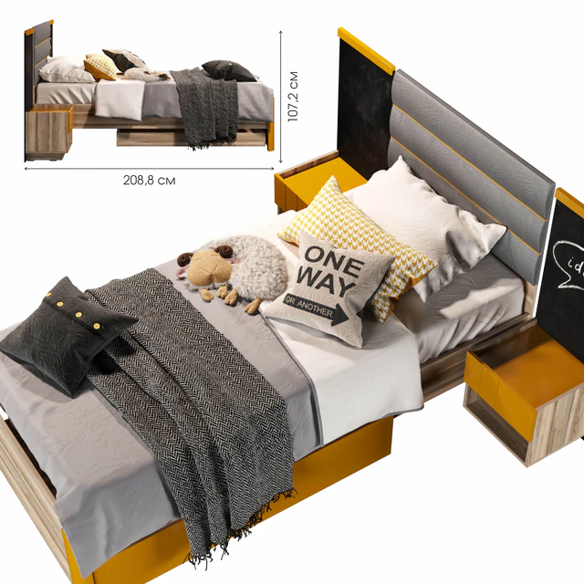 GRAFFITI children's bed — Descargar