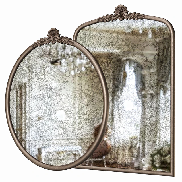 Worldmarket Metal Vintage Style Wall Mirrors — Descargar