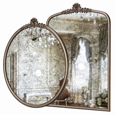Worldmarket Metal Vintage Style Wall Mirrors — Ver 1