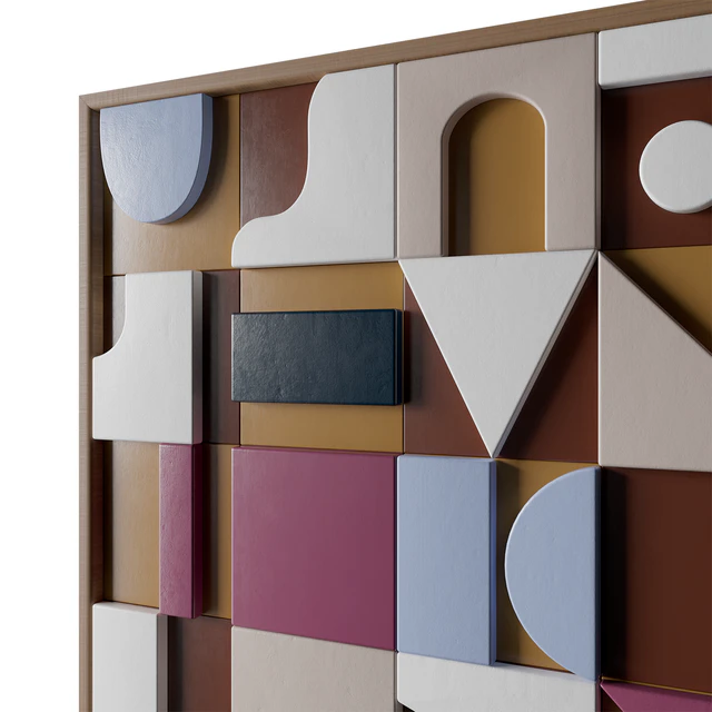 OLKA Mosaic #5 - Sculptural Wall Art — Descargar