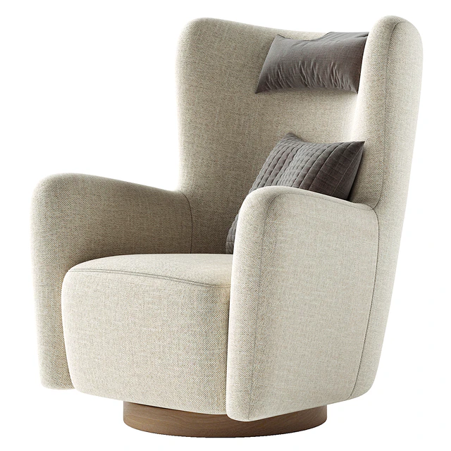 Colette Swivel Armchair — Скачать