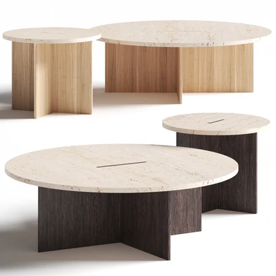 Karimoku Case Study Kinuta N-ST01 Coffee Tables — Ver 1