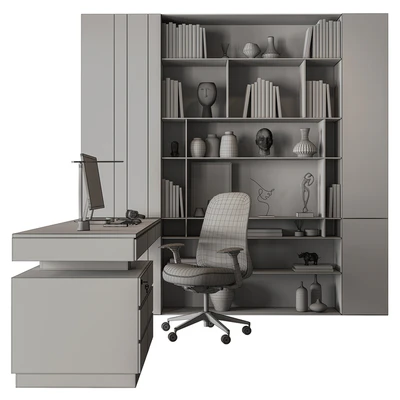 Boss Desk - Office Furniture 691 — Ver 4