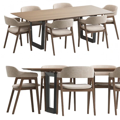 Article Savis chair and Bolero table — Ver 1