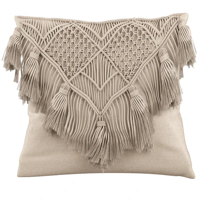 Macrame cushion — Ver 3