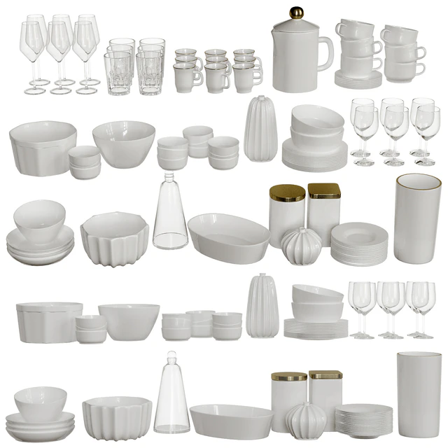 Set of dishes — Descargar