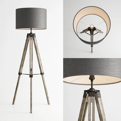Торшер Harley Tripod Floor Lamp — Скачать