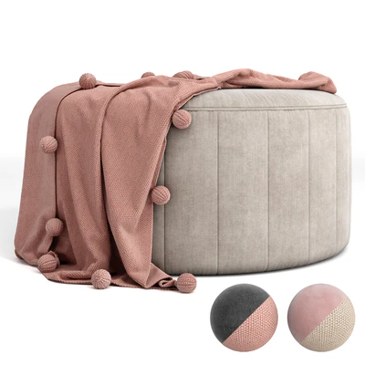 MercerReid Kensington Large Ottoman — Вид 1
