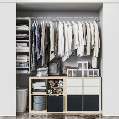 Гардероб Ikea икеа Встроенный гардероб Clothes одежда — Вид 1