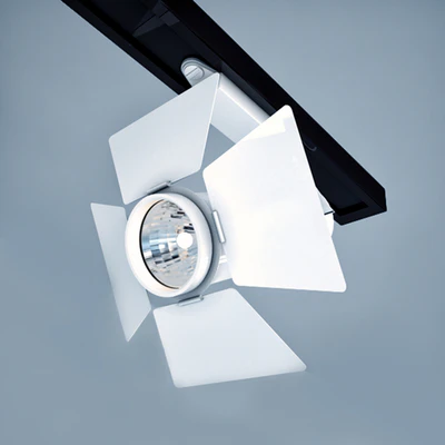 LED track spotlight — Ver 2