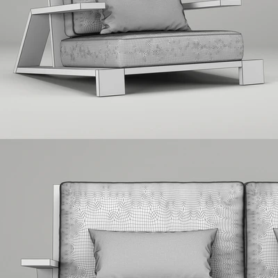 RH Outdoor Olema teak sofa — Вид 2