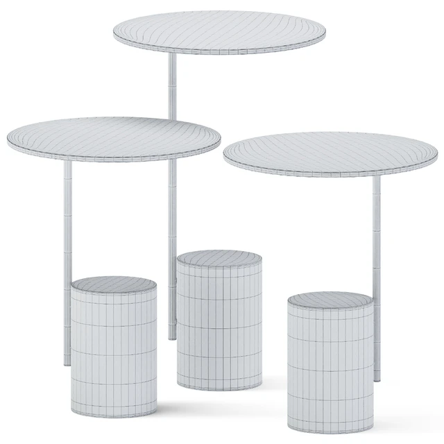 Metal Coffee Table Xaxa by Quinti Sedute — Descargar