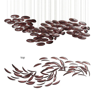 Lasvit chandelier — Ver 2