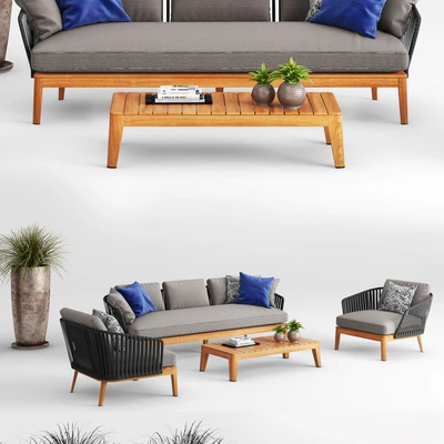 TRIBU MOOD SOFA &amp; CLUB CHAIR — Ver 3