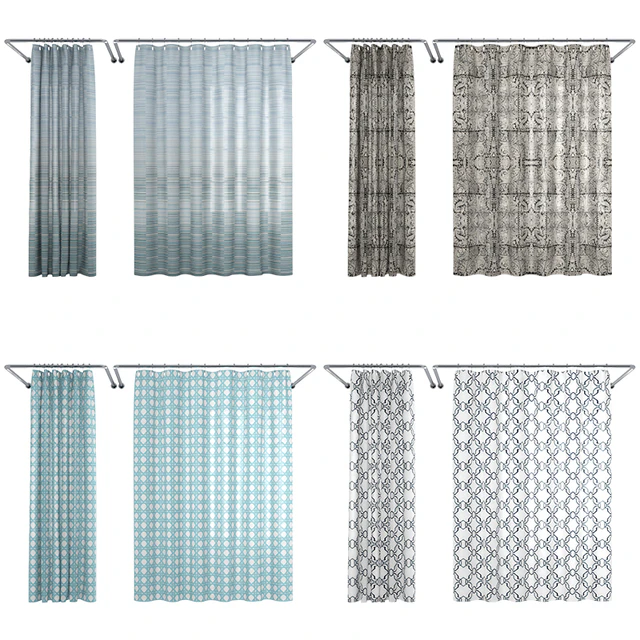 Crate and Barrel Shower Curtain collection 1 — Descargar