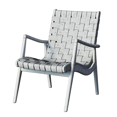 WLC 22 Woven Leather Armchair — Ver 2