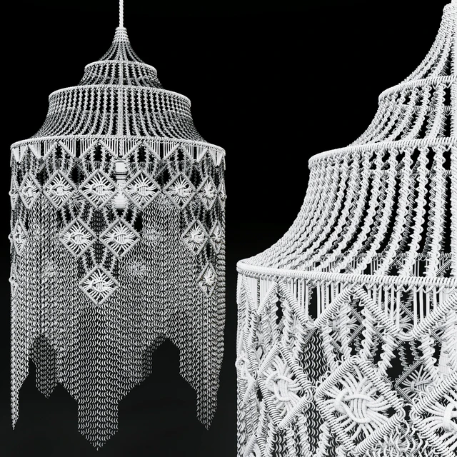 Macrame Chandelier 2 — Скачать
