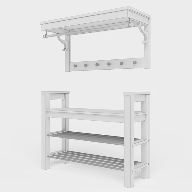 Ikea Hemnes Footwear Bench — Descargar
