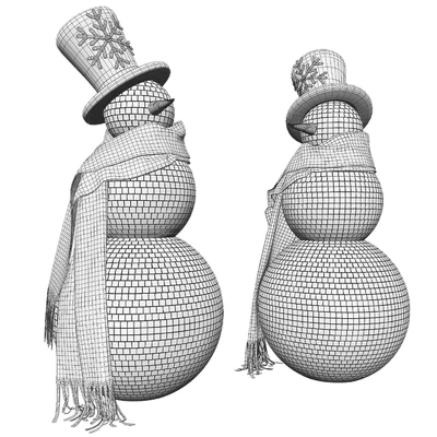 DISCO SNOWMAN — Ver 3