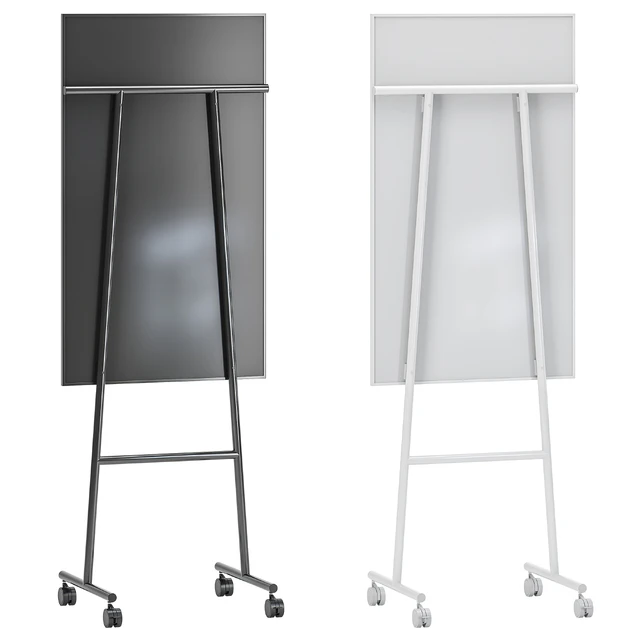 Lintex One Whiteboards with a black or white stand — Descargar
