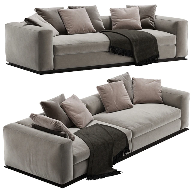 Minotti Leonard sofa — Скачать