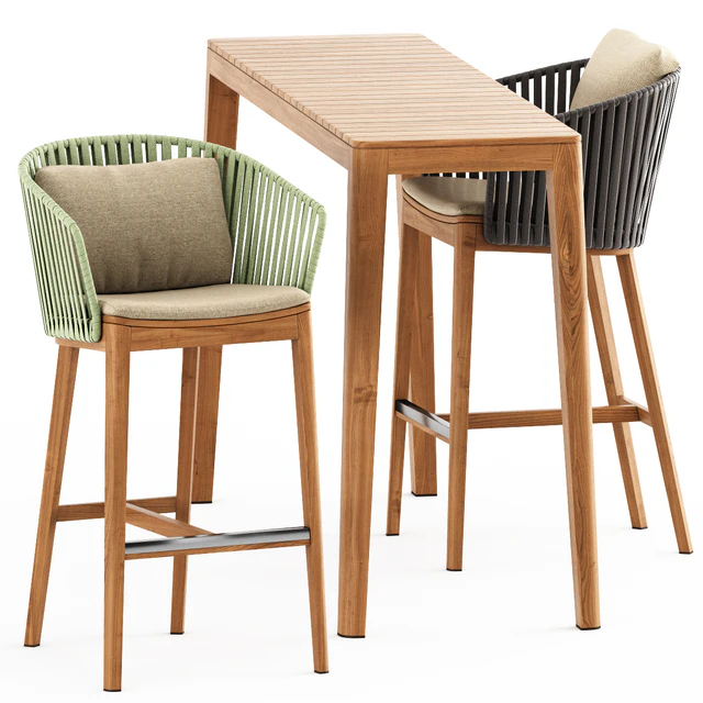 MOOD BAR Chair, MOOD High Table by Tribu — Descargar