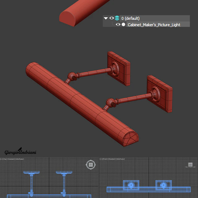 Cabinet Maker's Picture Light — Descargar