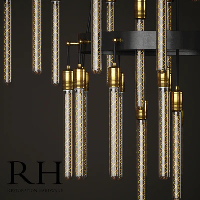 Restoration Hardware AXIS 3-TIER CHANDELIER 60 " — Ver 2
