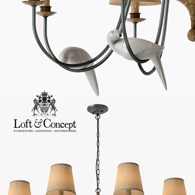 Suspension Norman Bird Chandelier 8 — Ver 2