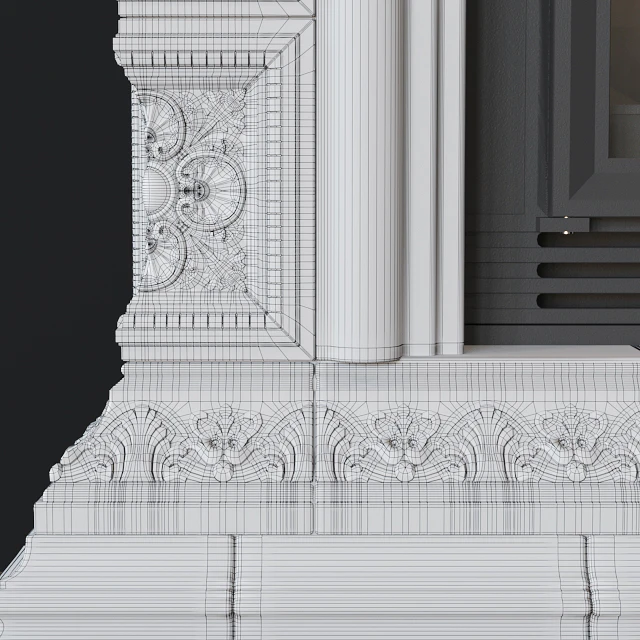 Tile fireplace 02 — Descargar