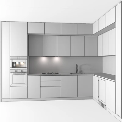 Kitchen Modern 26 (Corner Kitchen) — Вид 4