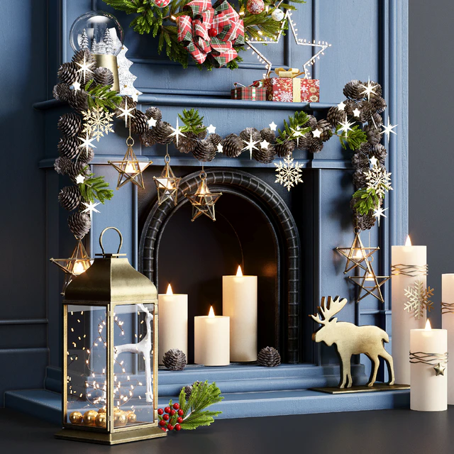 New year decorative set 3 — Скачать