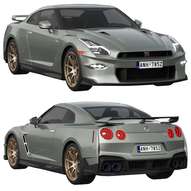 Nissan GT-R 2024 — Скачать
