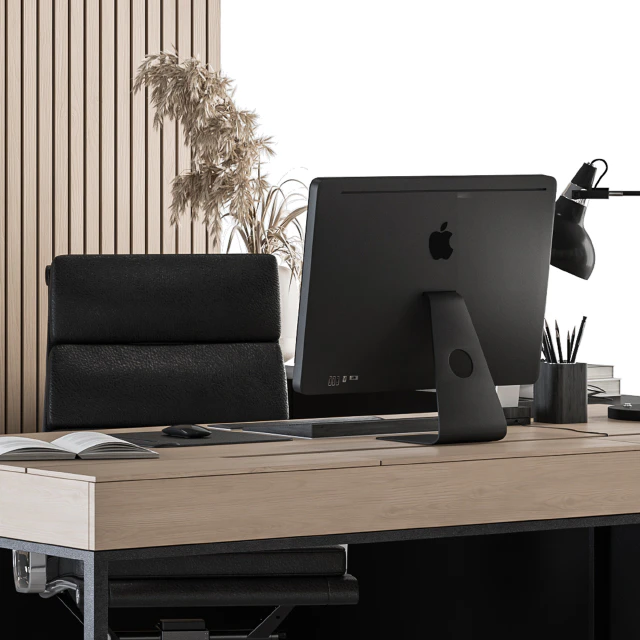 Office Furniture - Manager Set 11 — Descargar