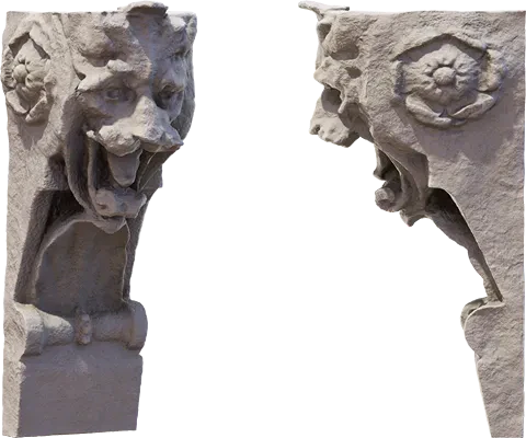 decorative stone corbel 001 — Скачать