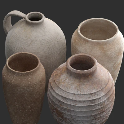 Artisan Hand Painted Vases (Pottery Barn) — Вид 4