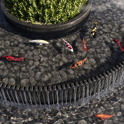 Koi Fish for Ponds and Lakes (Med-Poly) — Ver 4