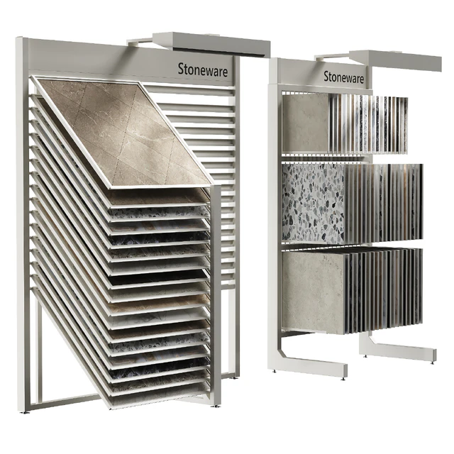 Exhibitor stands for tiles and porcelain stoneware — Descargar