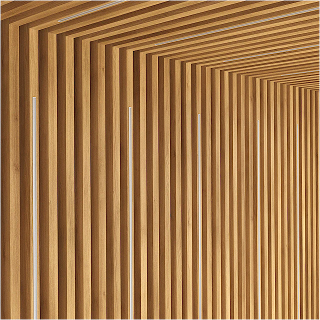 Rack ceiling and wall with built-in lights / TAGinterio — Descargar